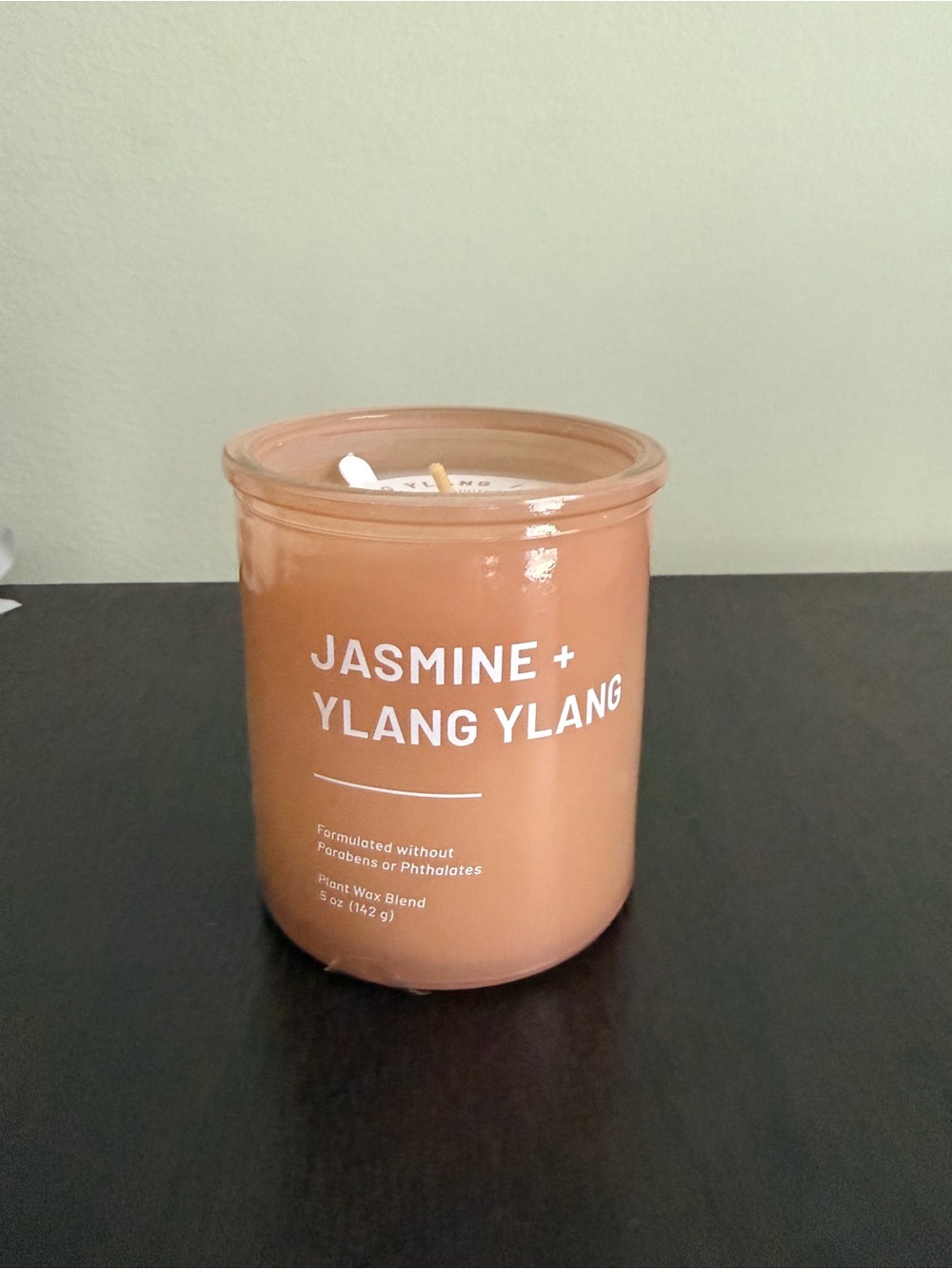 Target Jasmine + Ylang Ylang Candle - Peach Tone